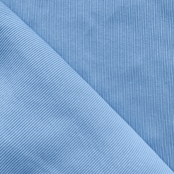 Ткань Кашкорсе, 420гм/2, 110см, цвет Светло-Голубой (на отрез)  в Черноголовке