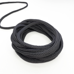 Шнур для одежды d-4.5мм, цвет Серый (на отрез)  в Черноголовке