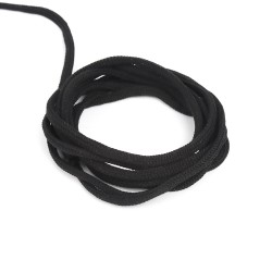 Шнур для одежды 4,5 мм, цвет Чёрный (на отрез)  в Черноголовке