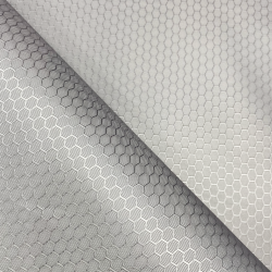 Ткань Оксфорд 300D PU Рип-Стоп СОТЫ, цвет Светло-Серый (на отрез)  в Черноголовке