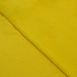 Флис Односторонний 180 гр/м2, Желтый (на отрез)  в Черноголовке