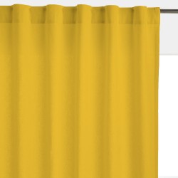 Штора уличная на Трубной ленте (В-220*Ш-145) Желтая, (ткань Оксфорд 600)  в Черноголовке