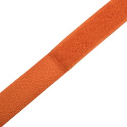 Контактная лента 25мм  Оранжевый (велькро-липучка, на отрез)  в Черноголовке