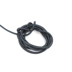 Шнур (Резинка) шляпный 3мм, цвет Серый (на отрез)  в Черноголовке