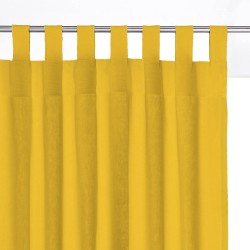 Штора уличная на Петлях (В-220*Ш-145) Желтая, (ткань Оксфорд 600)  в Черноголовке